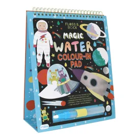 Floss & Rock Magic Colour Changing Watercard Easel and Pen - Space
