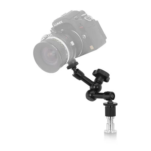 Fotodiox Small Power Arm 1950 - Variable Friction Articulated Modular Extension Arm with Male Hot Shoe Mount and 1/4" Camera Mount Included - Small