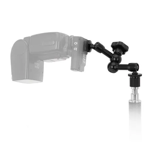 Fotodiox Small Power Arm 1950 - Variable Friction Articulated Modular Extension Arm with Male Hot Shoe Mount and 1/4" Camera Mount Included - Small