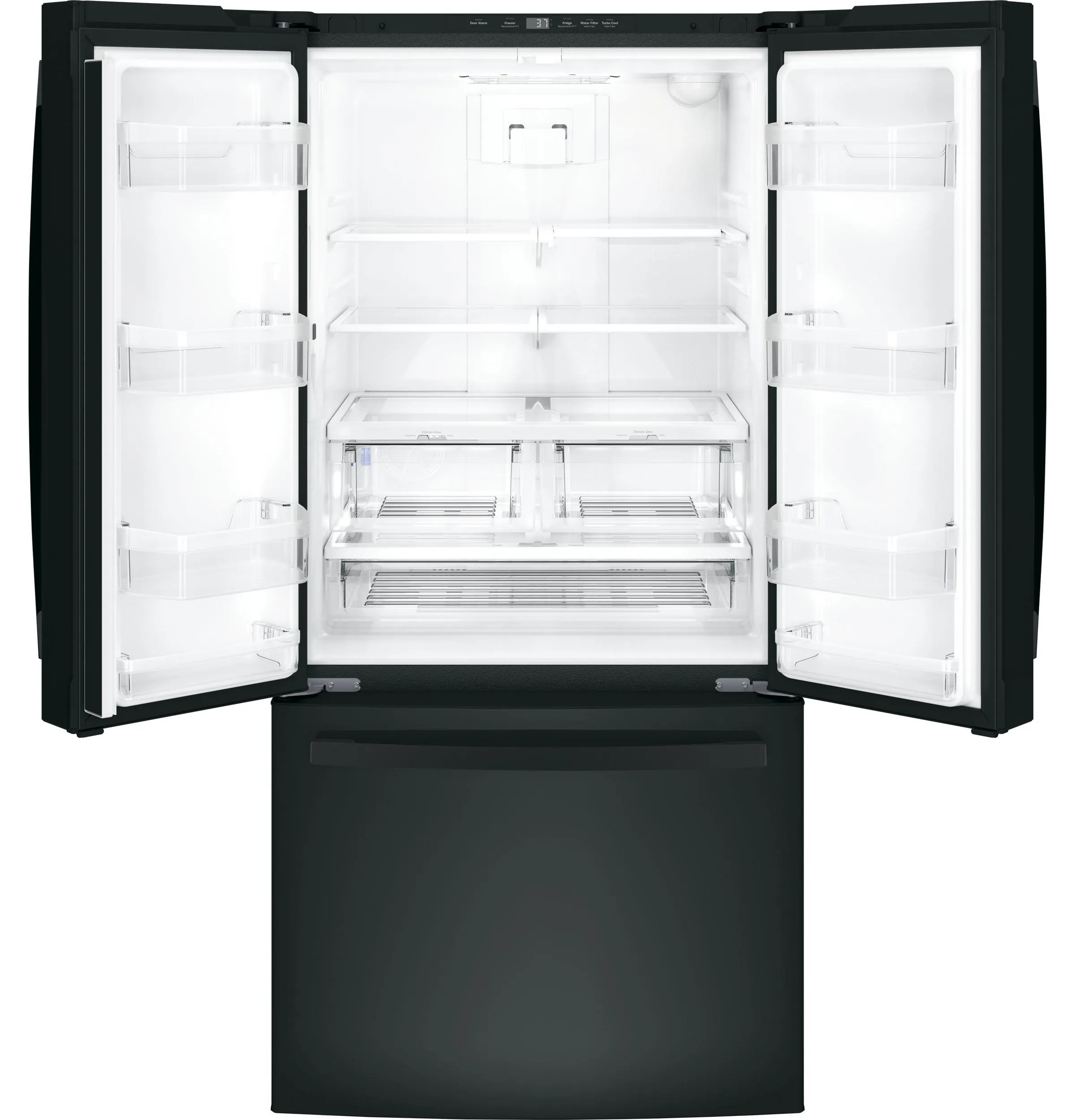 GNE25JGKBB GE® ENERGY STAR® 24.7 Cu. Ft. French-Door Refrigerator