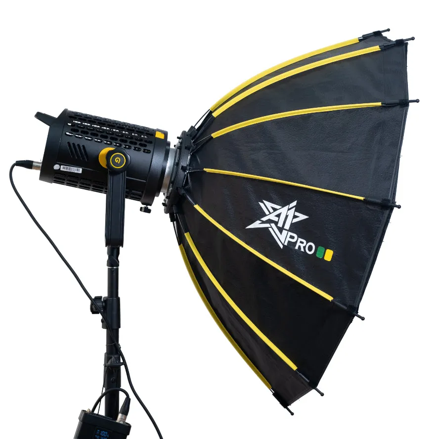 Godox UL 150 W Ultra Silent LED Video Light with 12K SoftBox and Godox 260T Heavy Duty Light Stand Kit