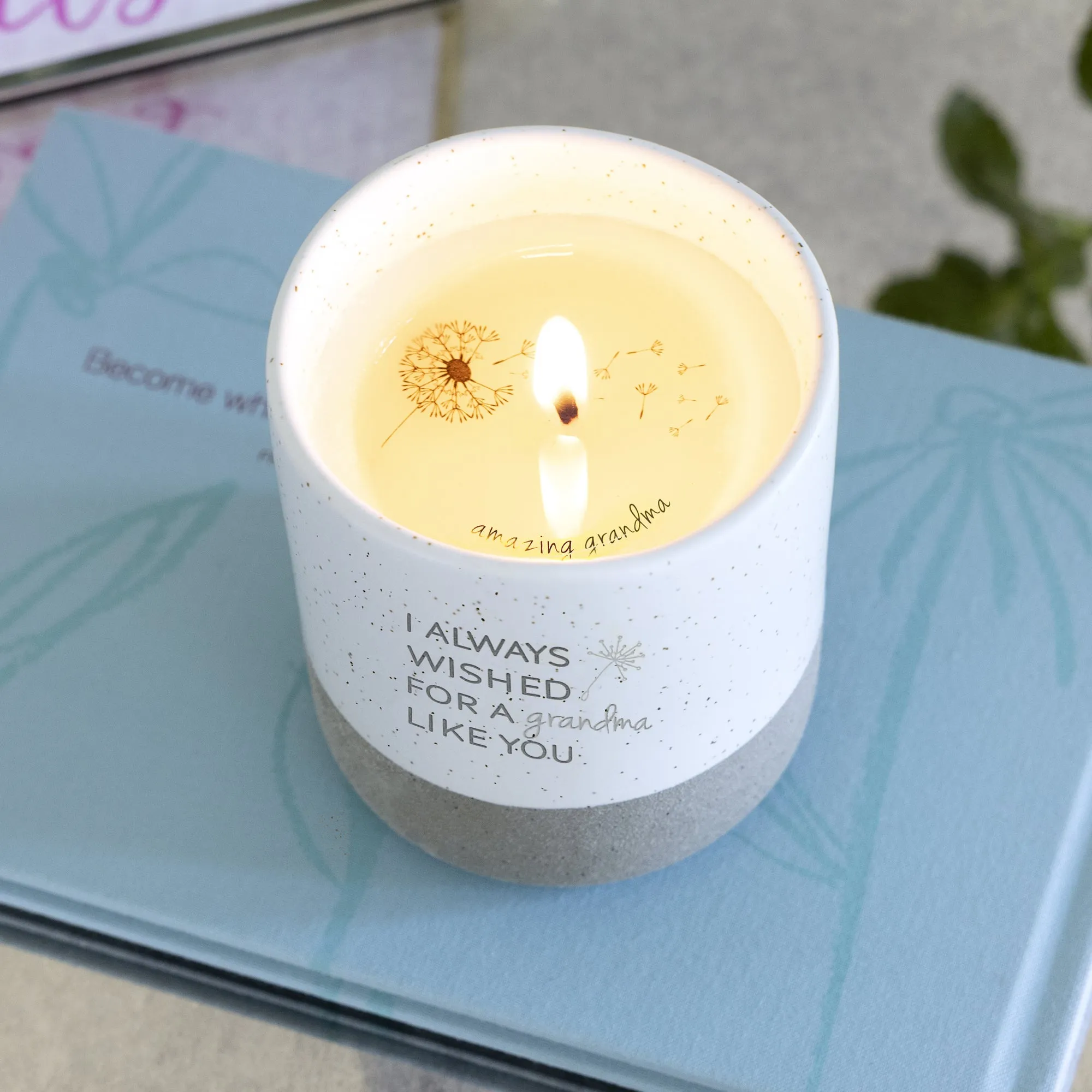 Grandma Like You 10 oz - 100% Soy Wax Reveal Candle Scent: Tranquility