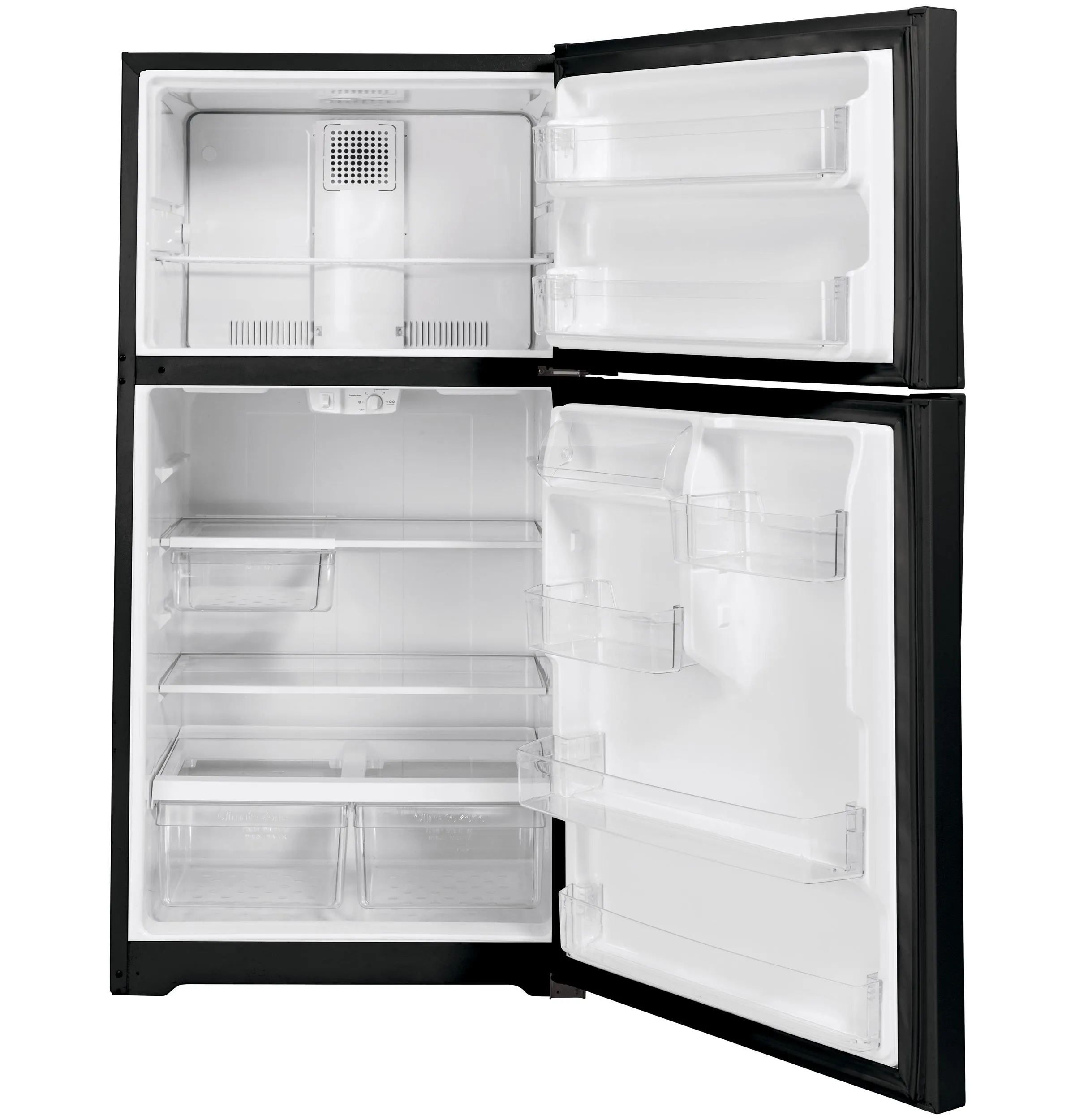 GTE22JTNRBB GE® ENERGY STAR® 21.9 Cu. Ft. Top-Freezer Refrigerator