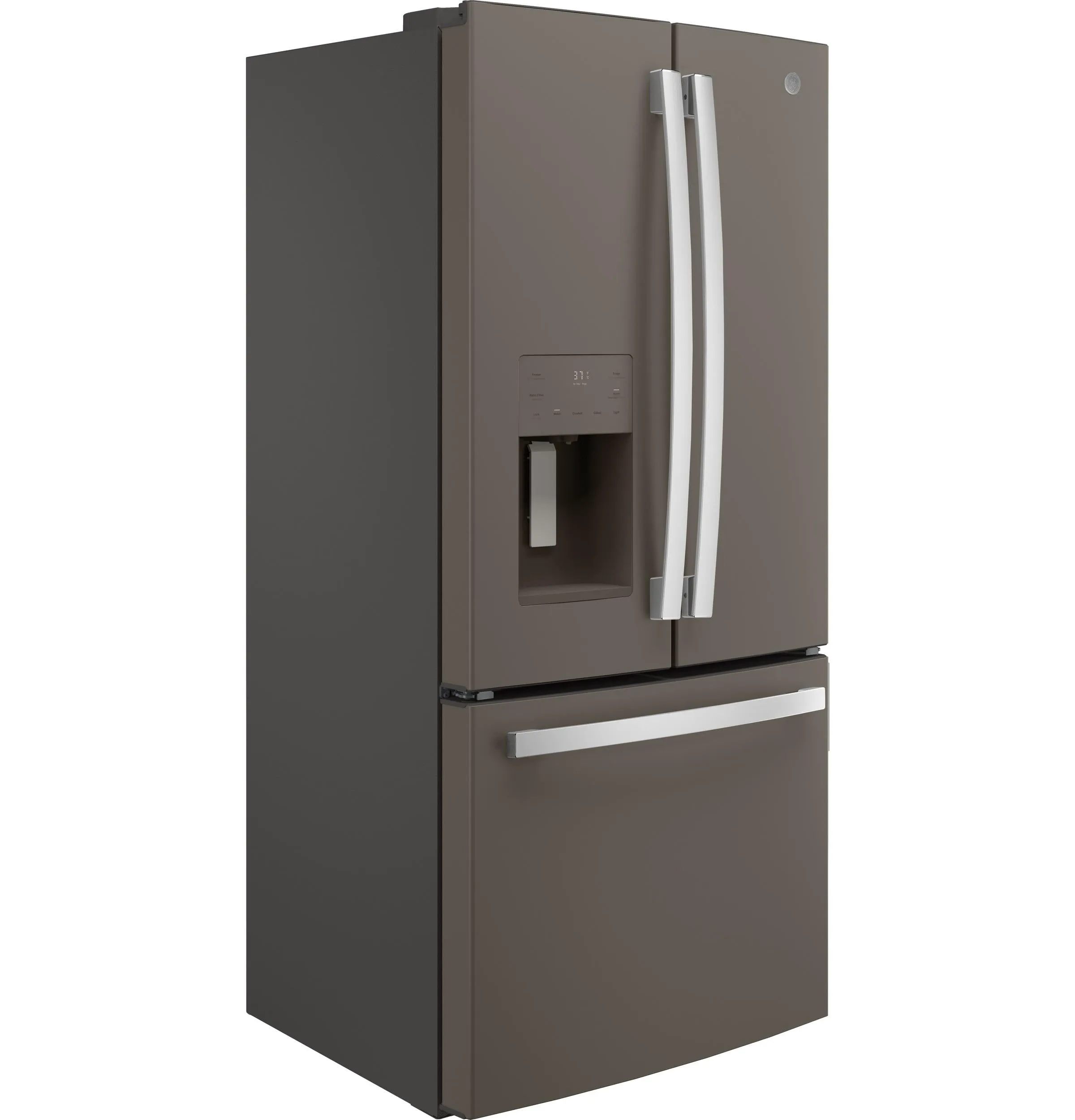 GYE18JMLES GE® ENERGY STAR® 17.5 Cu. Ft. Counter-Depth French-Door Refrigerator