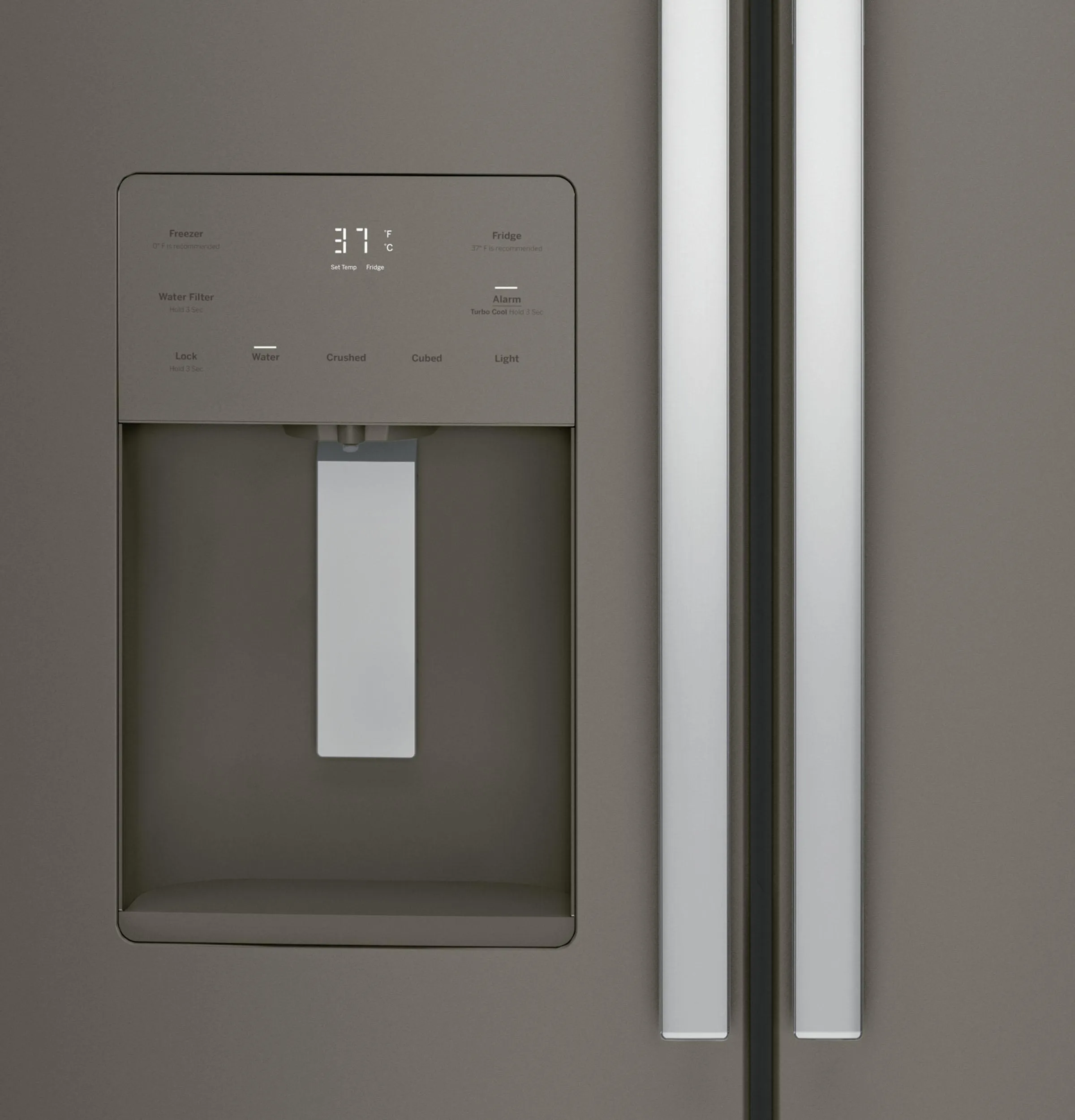 GYE18JMLES GE® ENERGY STAR® 17.5 Cu. Ft. Counter-Depth French-Door Refrigerator