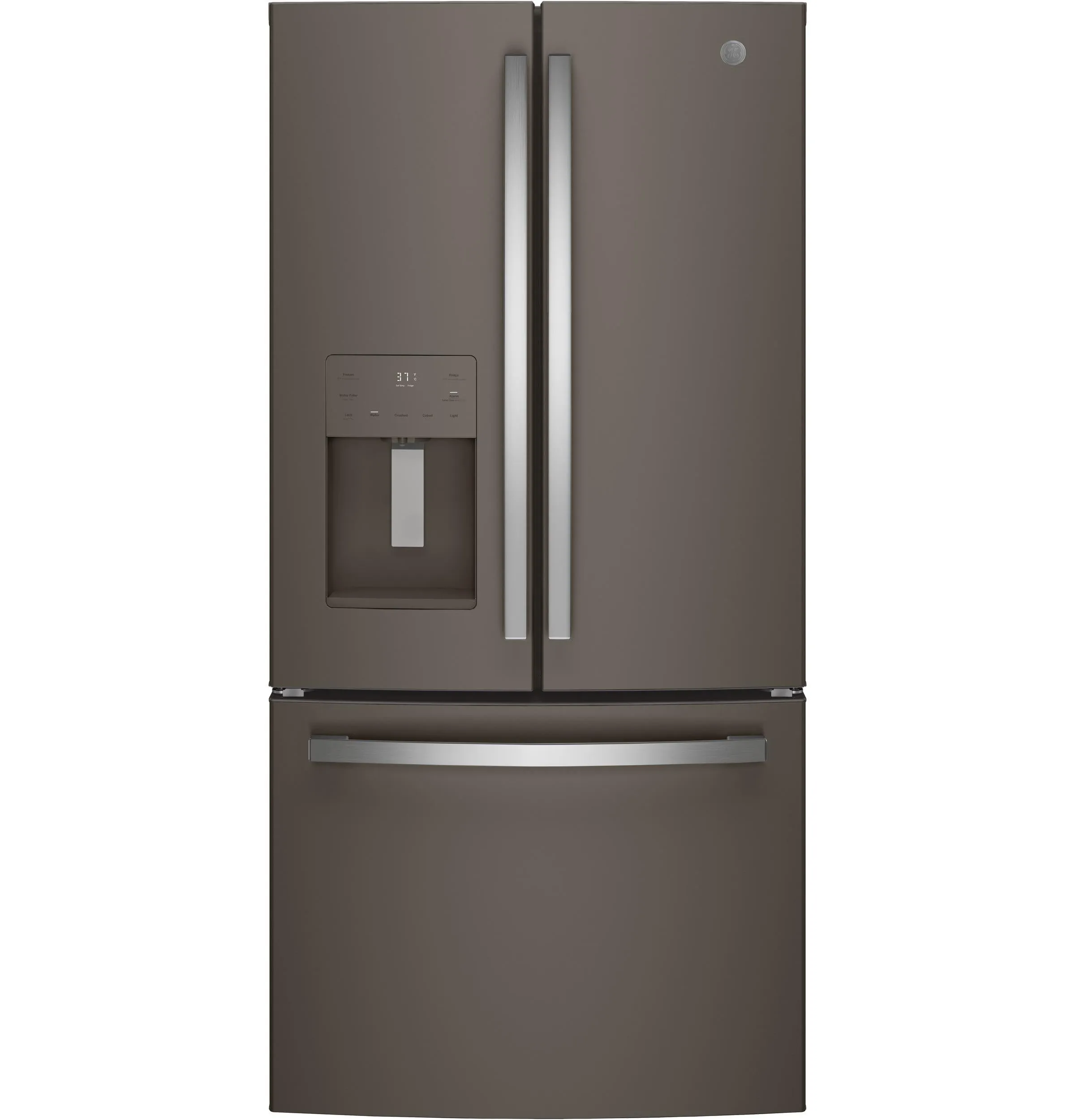 GYE18JMLES GE® ENERGY STAR® 17.5 Cu. Ft. Counter-Depth French-Door Refrigerator