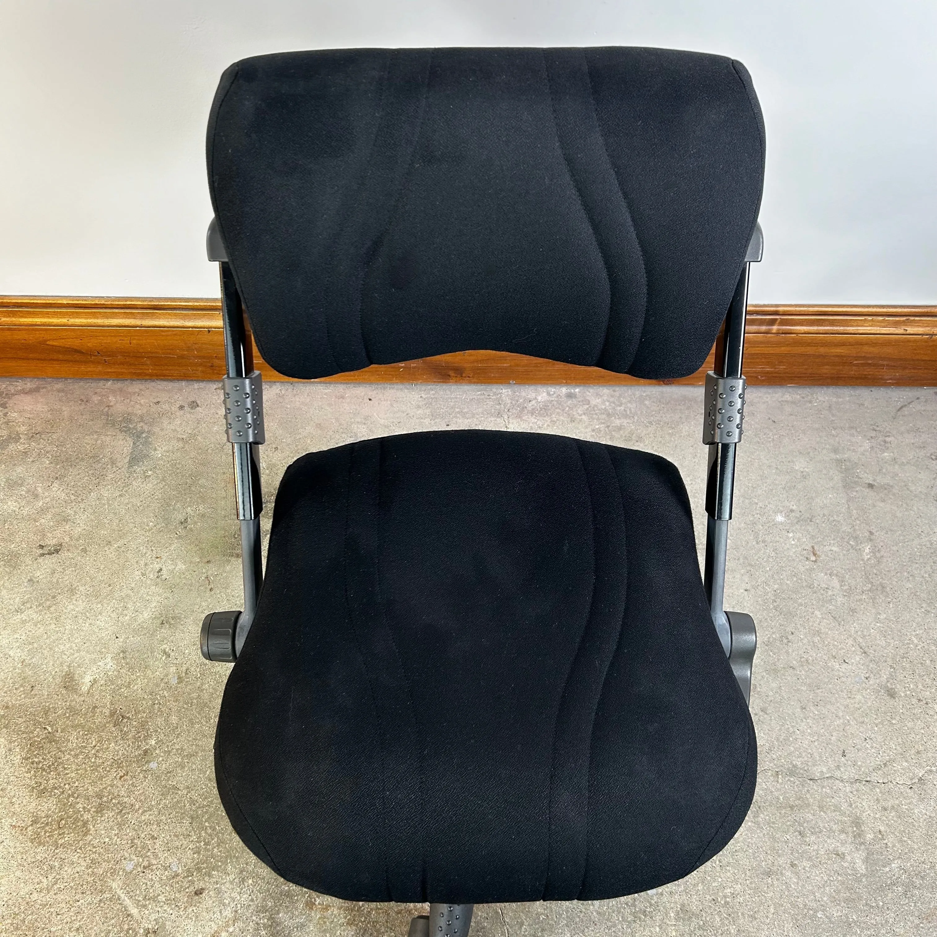 Hag Swivel Office Chair, Black, Five Feet, Adjustable