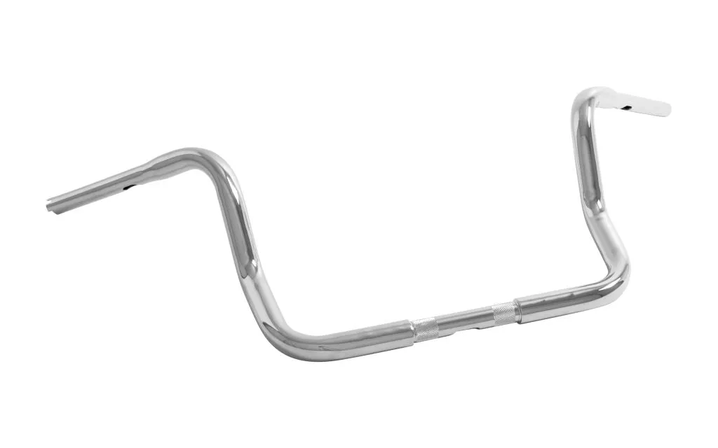 Handlebar 1-1/4 in (32mm) Fat Bagger for Touring Bikes - Chrome - Highway Hawk H55-285