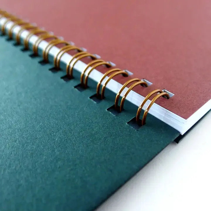 Harvest Rabbits Coil Blank Notebook
