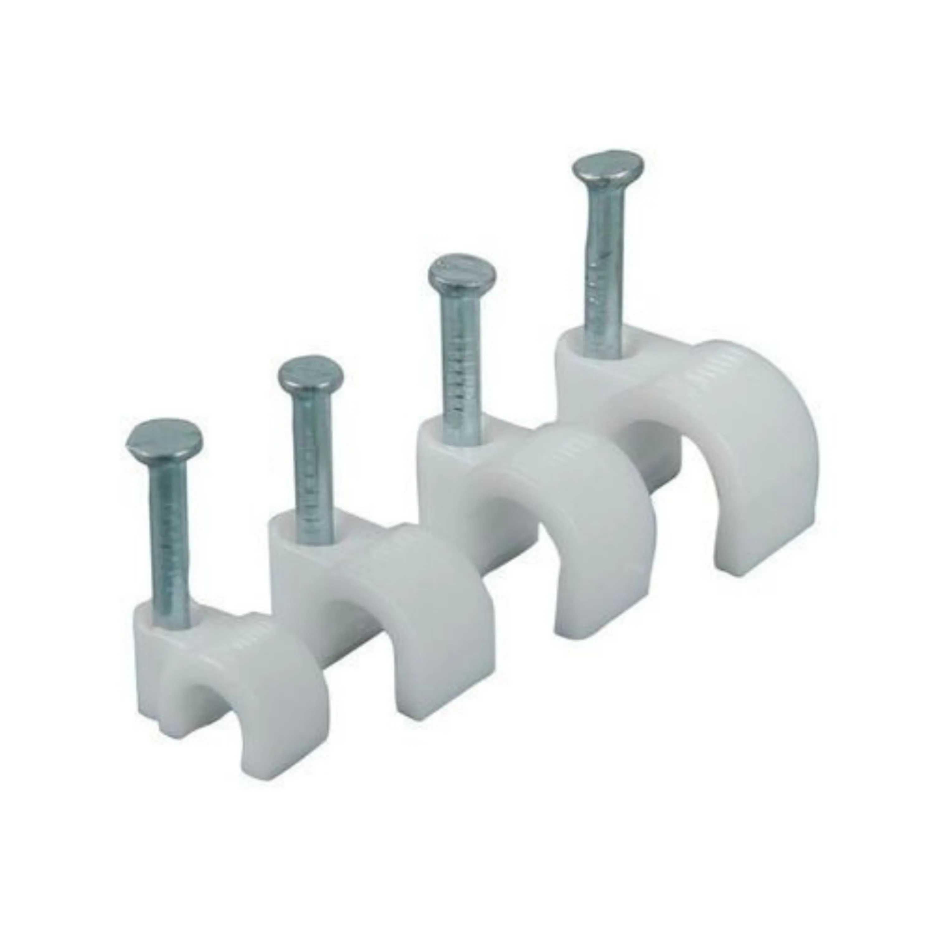 Homdum Assorted Circle Cable Clips Set (14 x 22 x 3.5 cm, Multicolour)