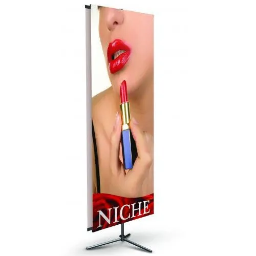 Hook and Loop Portable Banner Stands (for 24" Wide Banners) (Double Sided)