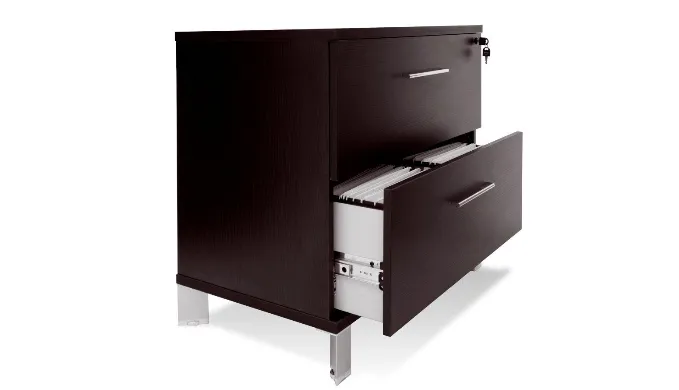 HUGE PRICE DROP: Jesper Office Professional Series Managers Desk w/ built in Power/Internet Ports or Lateral File Cabinet (Local Miami Pick-Up ONLY)