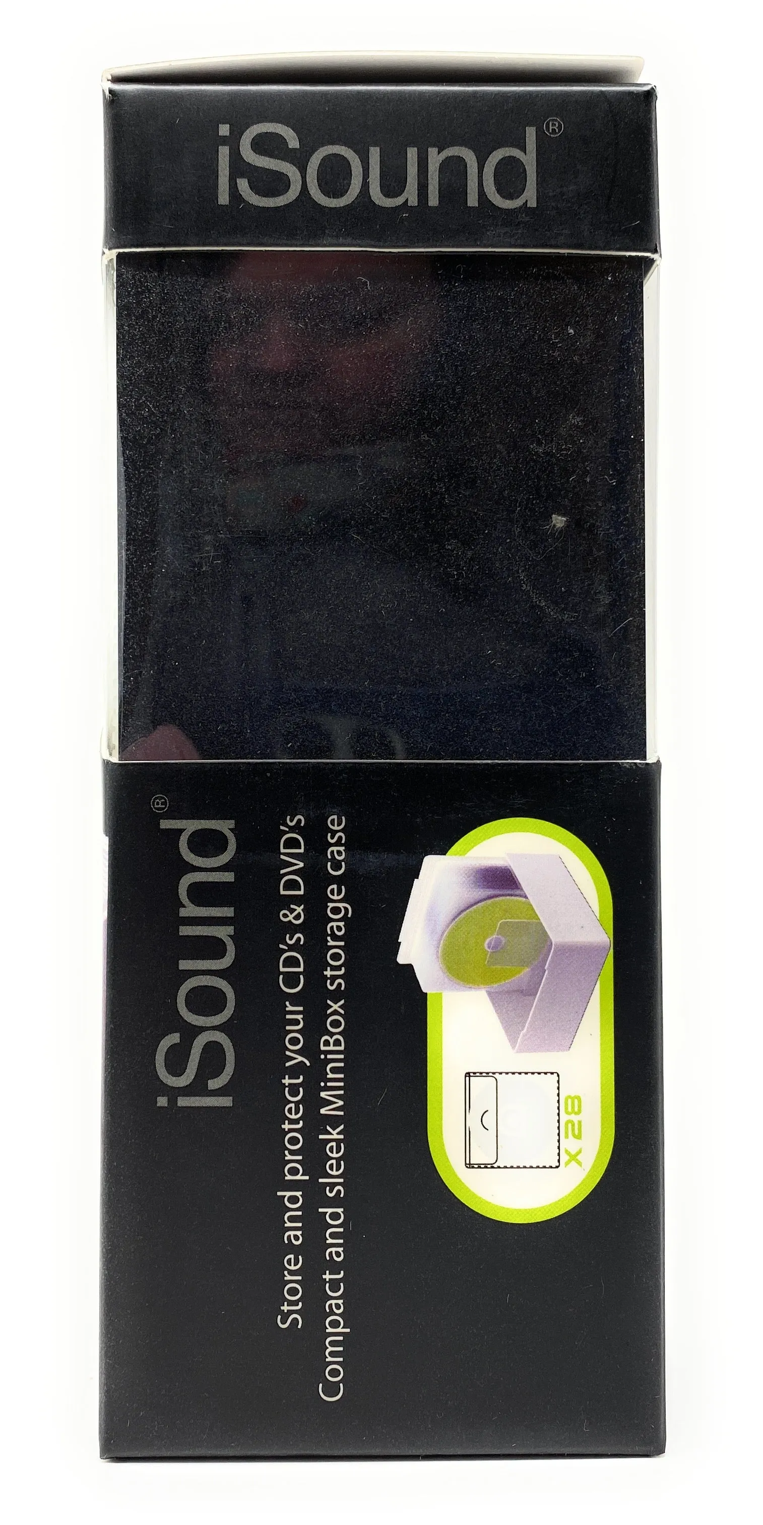 iSound Stackable CD Storage Mini Box Unit
