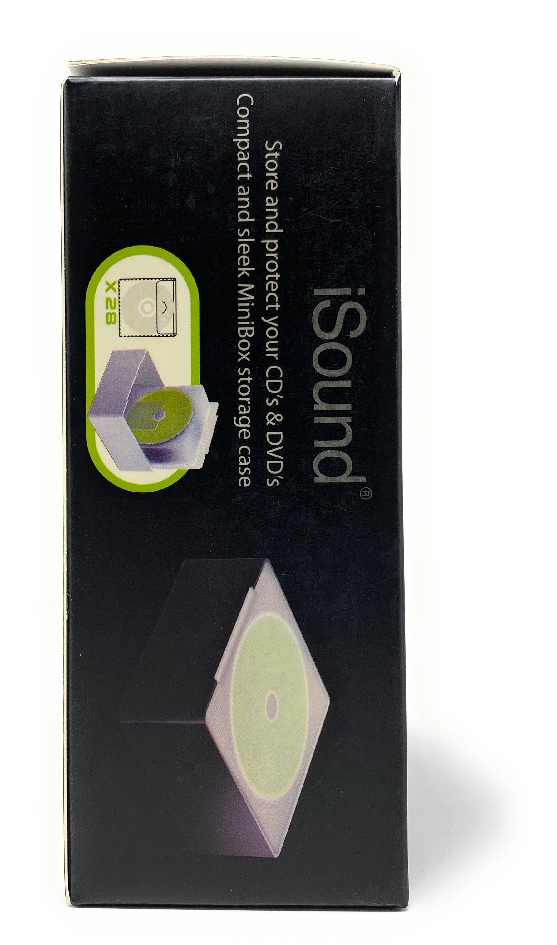 iSound Stackable CD Storage Mini Box Unit