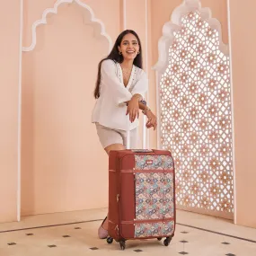 Jammu Kaleen Saira Trolley Bag (Medium)