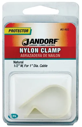 Jandorf 61460 Cable Clamp, Nylon, Natural :CD: QUANTITY: 1