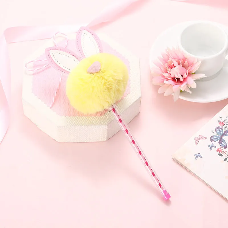 Kawaii Plush Bunny Ear Pens
