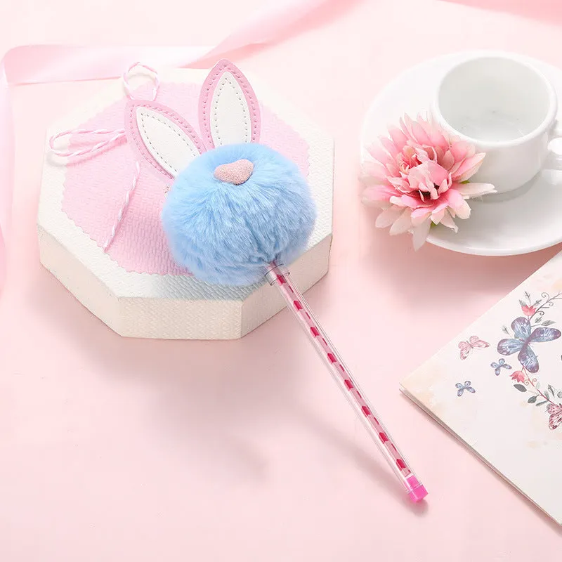 Kawaii Plush Bunny Ear Pens