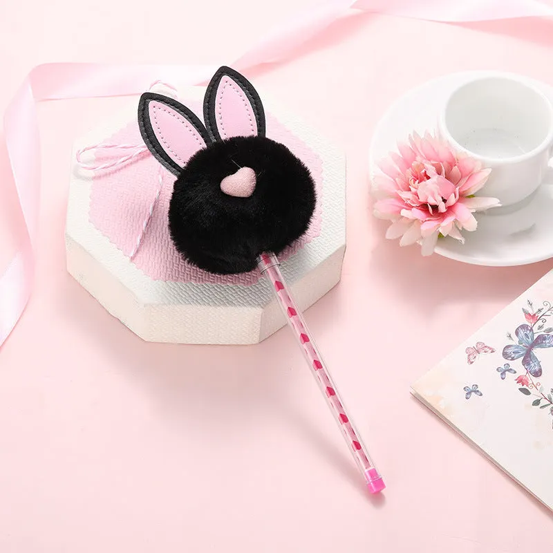 Kawaii Plush Bunny Ear Pens
