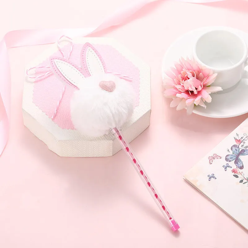 Kawaii Plush Bunny Ear Pens