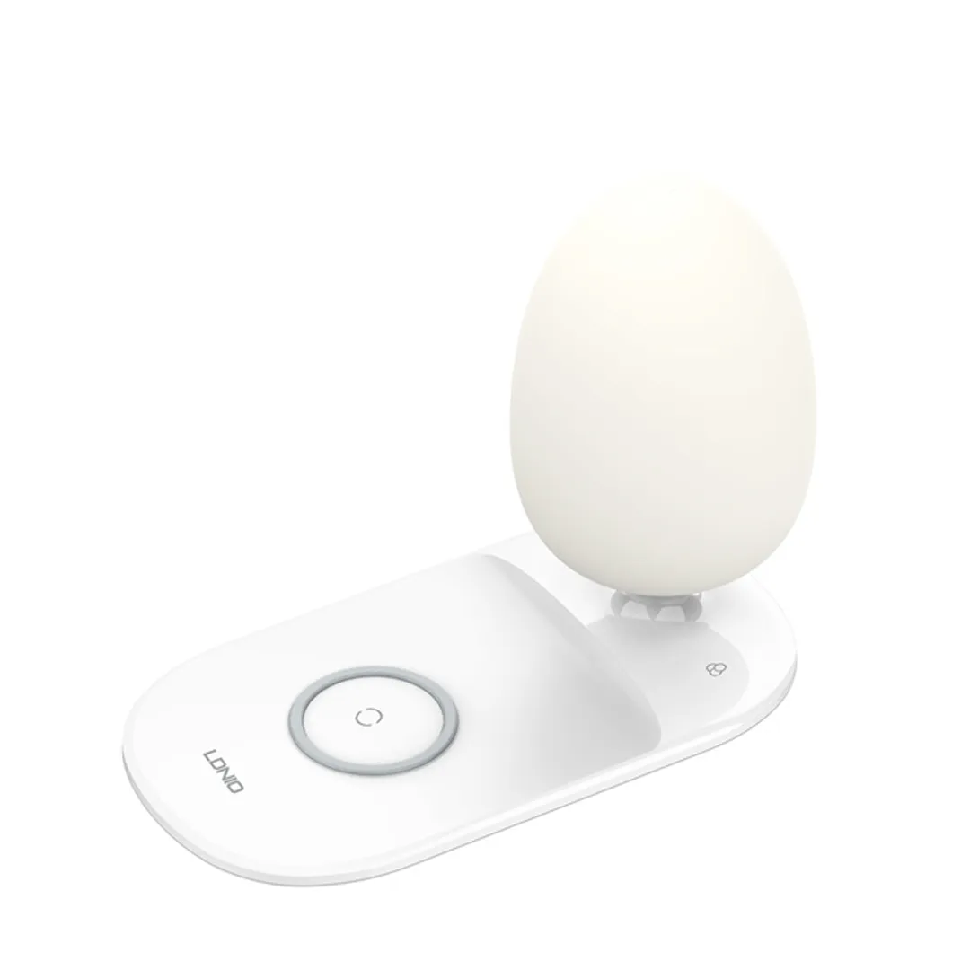 LDNIO 15W Wireless Charging Bedside Lamp