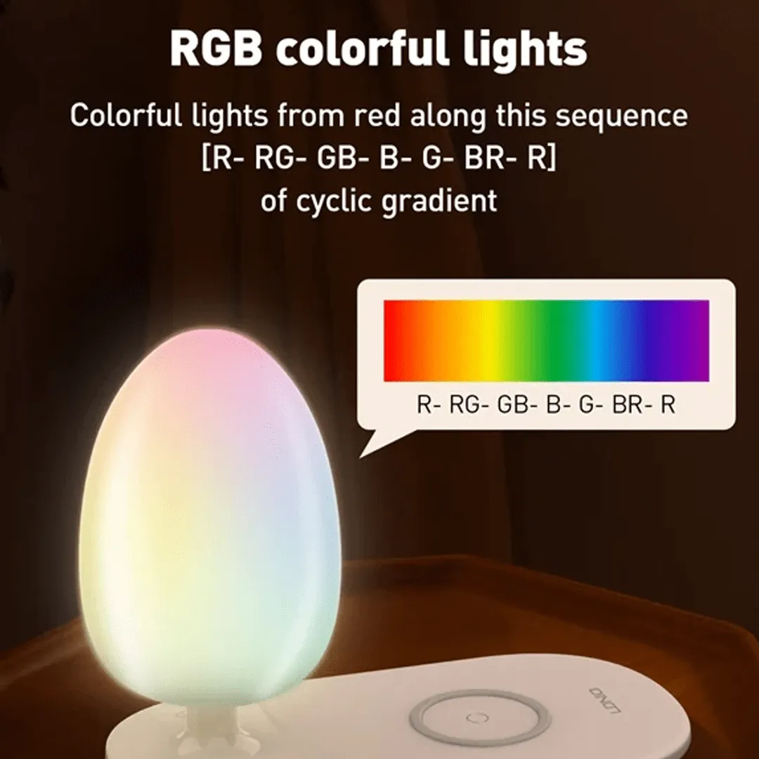 LDNIO 15W Wireless Charging Bedside Lamp