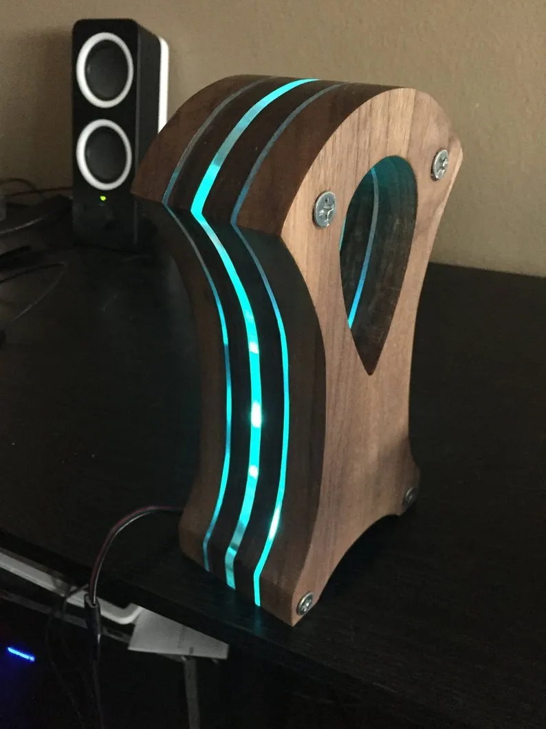 LED Headphone Stand - RGB lights
