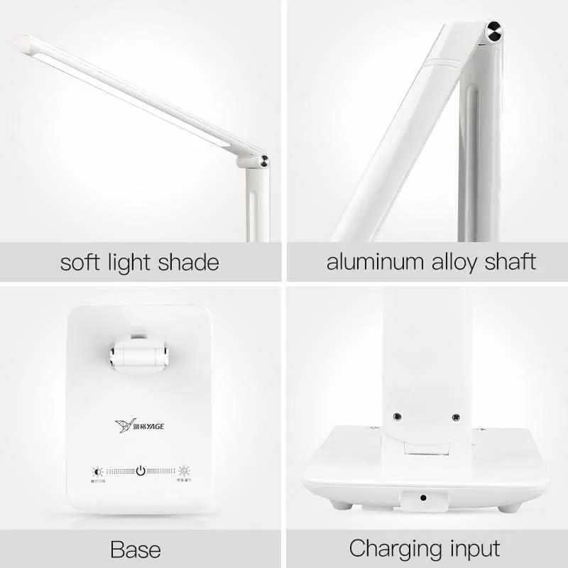 Led Table Lamp - Eye Protective Desk Adjustable Light