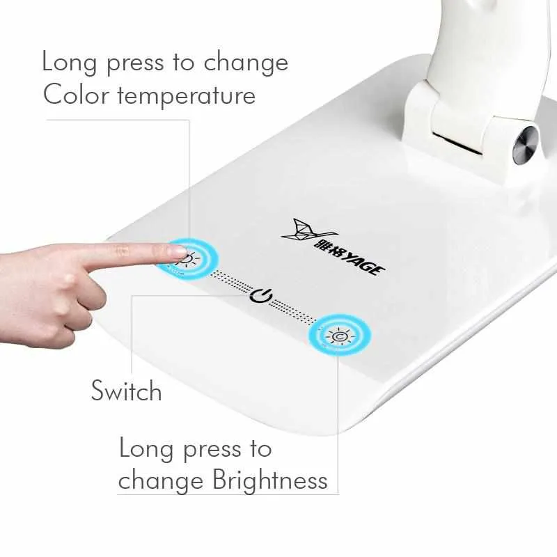 Led Table Lamp - Eye Protective Desk Adjustable Light
