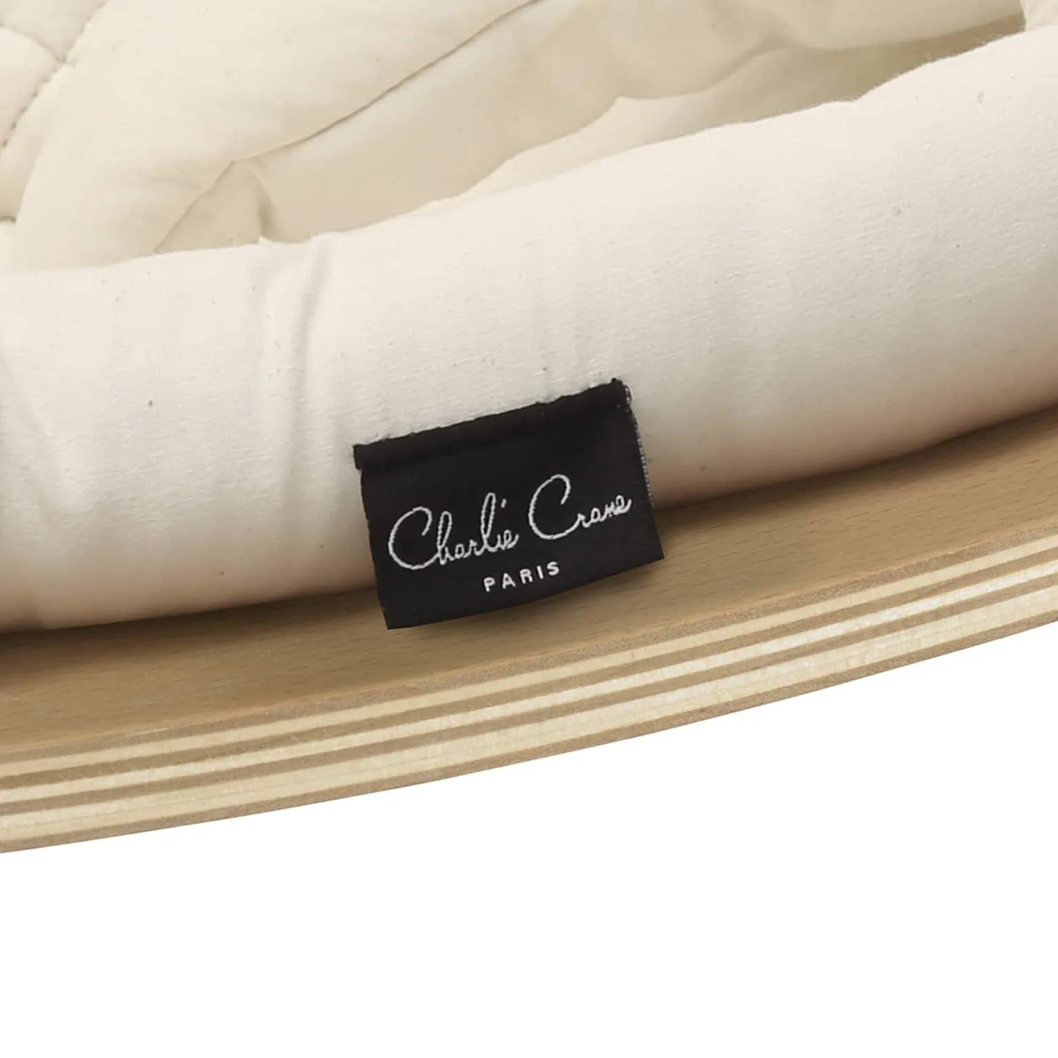 LEVO Baby Rocker | Beech   Organic Milk by Charlie Crane