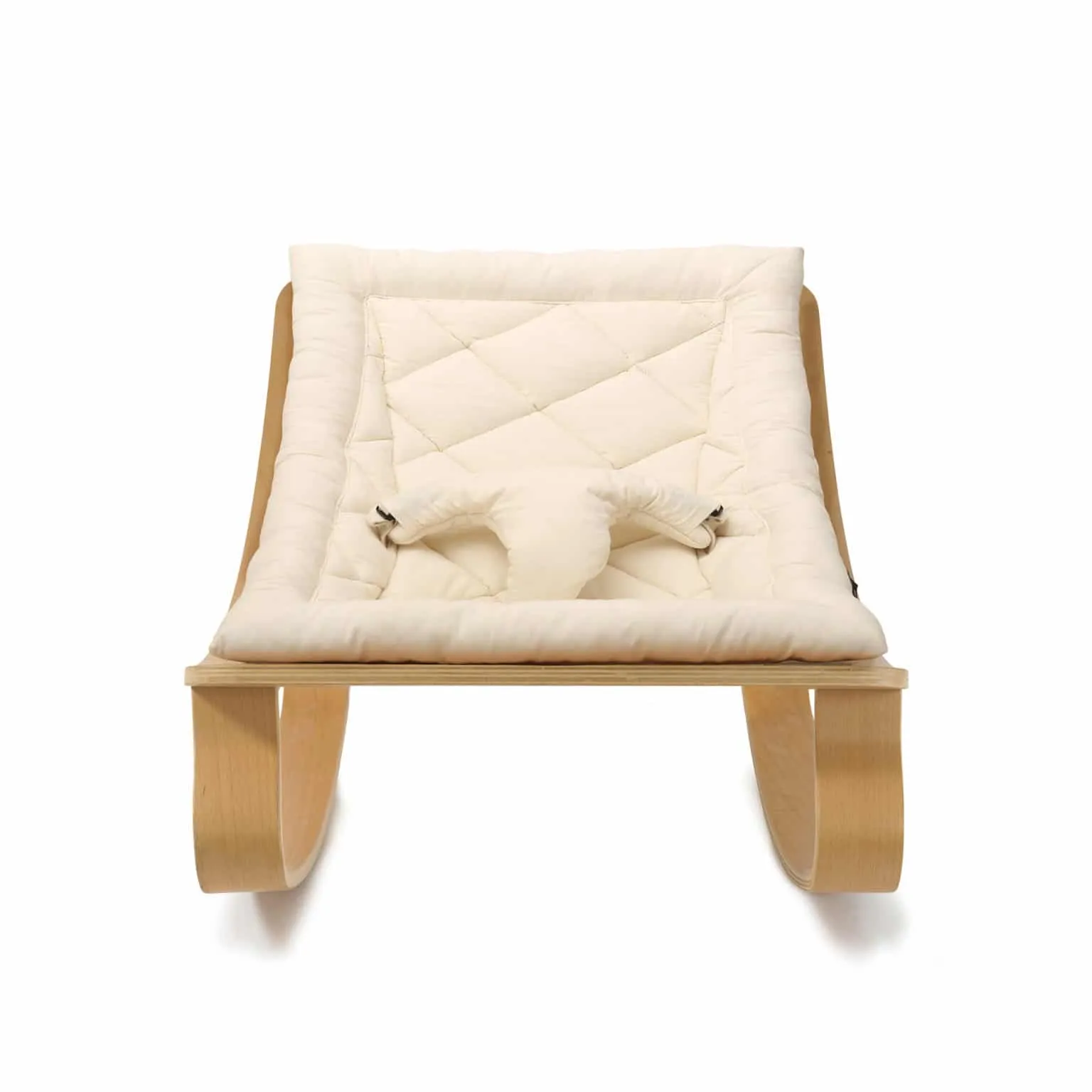 LEVO Baby Rocker | Beech   Organic Milk by Charlie Crane