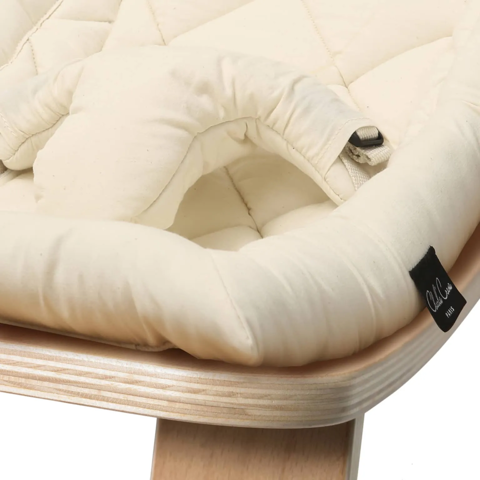 LEVO Baby Rocker | Beech   Organic Milk by Charlie Crane