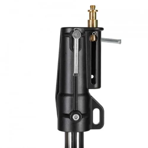 Manfrotto 087NWLB Wind Up Low Base Lighting Stand With Braked Wheels