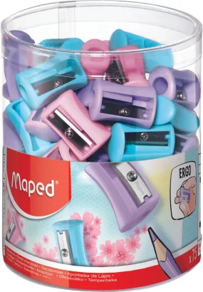 Maped 1 Hole Vivo Pastels Sharpner Display