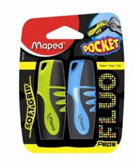 Maped Fluo Peps Highlighter Pocket YW Asst