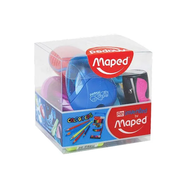 Maped Sharpeners Assorted 7 Pcs
