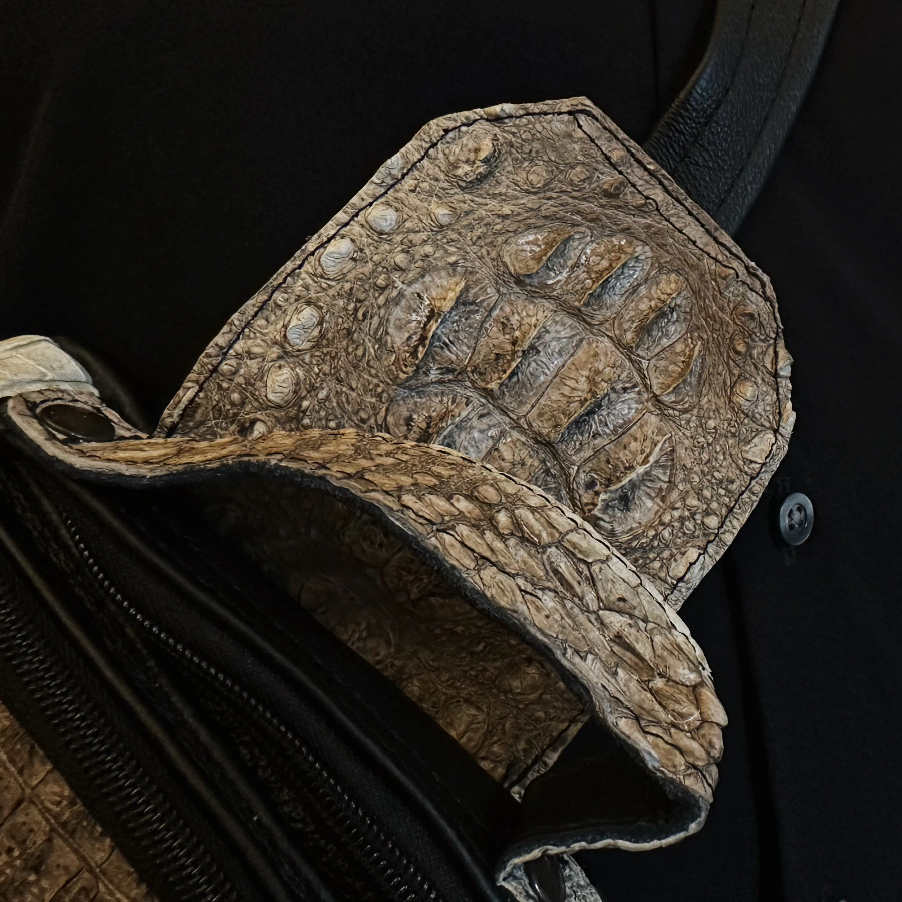 Men’s Alligator Hornback Sling
