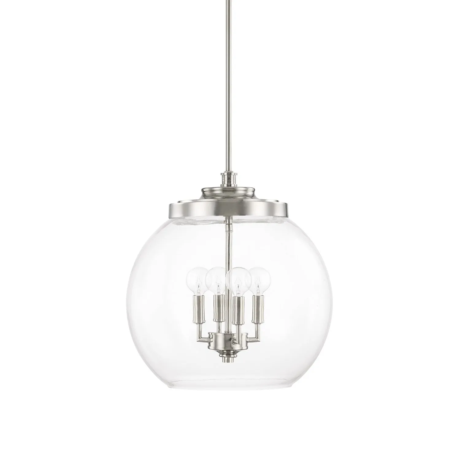 Mid-Century 4-Light Pendant