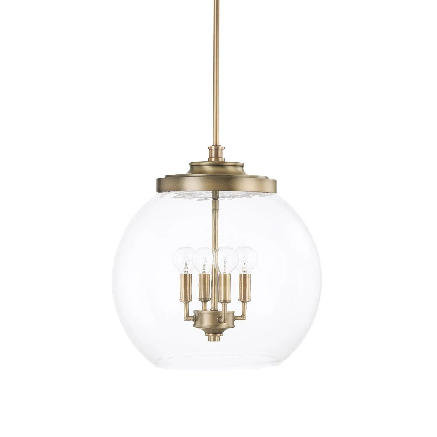 Mid-Century 4-Light Pendant