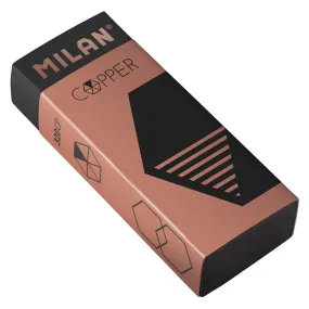MILAN Display Box 20 Nata® Black Erasers Copper Series
