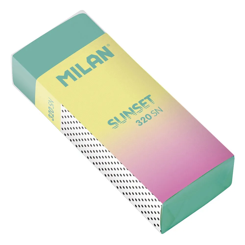 MILAN Nata® Erasers Sunset Series (With Carton Sleeve And Wrapped)
