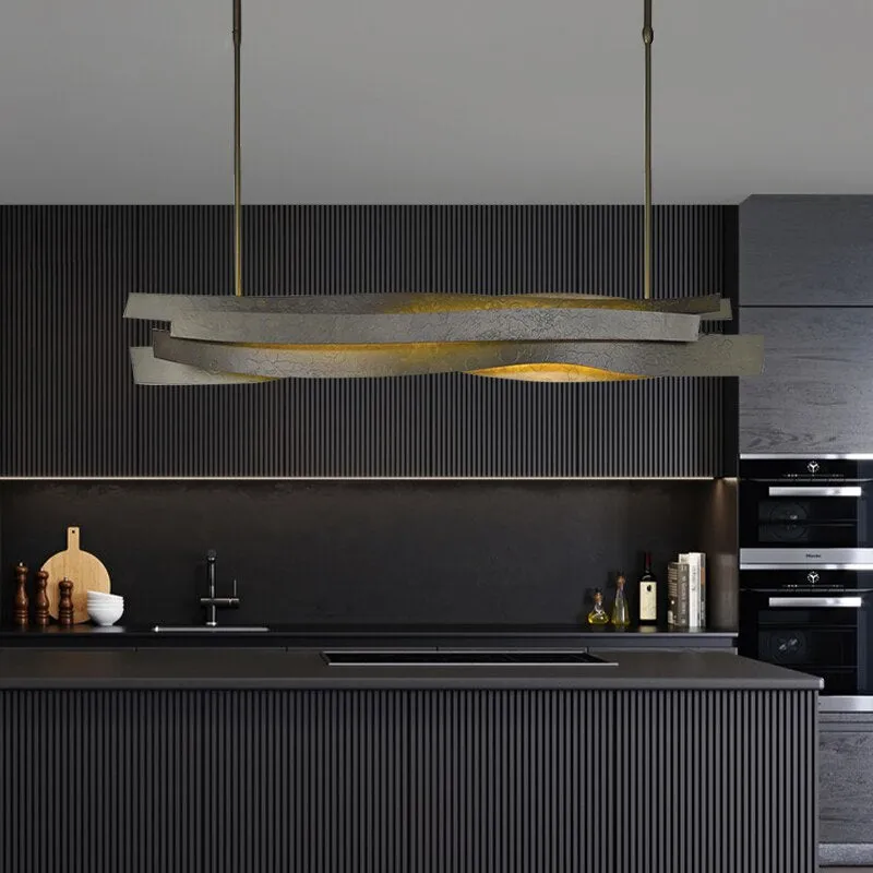 Minimal restaurant pendant lamp Modern bar desk lamp Office pendant lamp Designer Creative geometric restaurant lamp