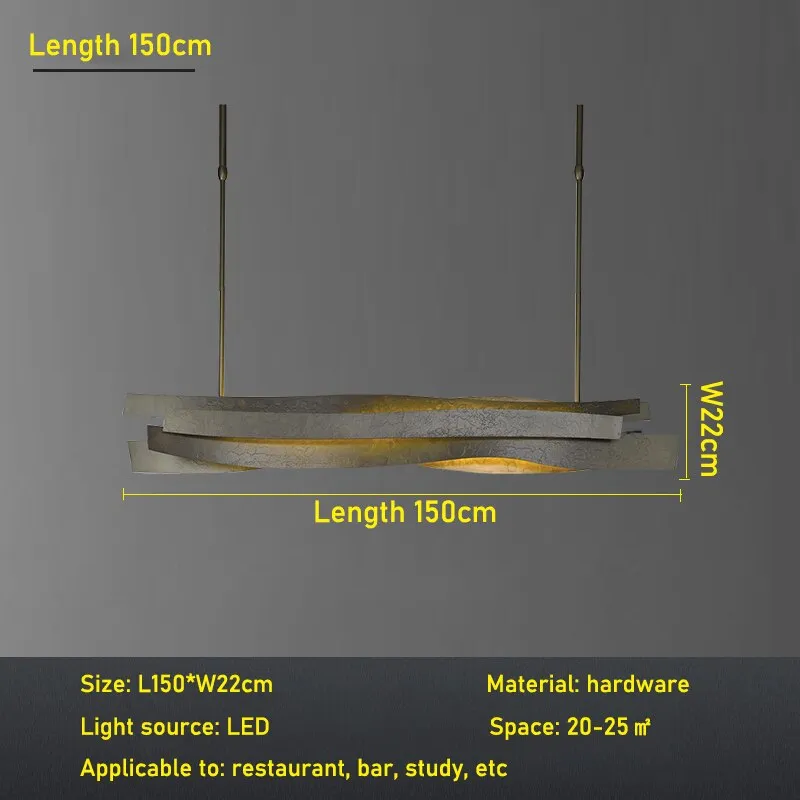 Minimal restaurant pendant lamp Modern bar desk lamp Office pendant lamp Designer Creative geometric restaurant lamp