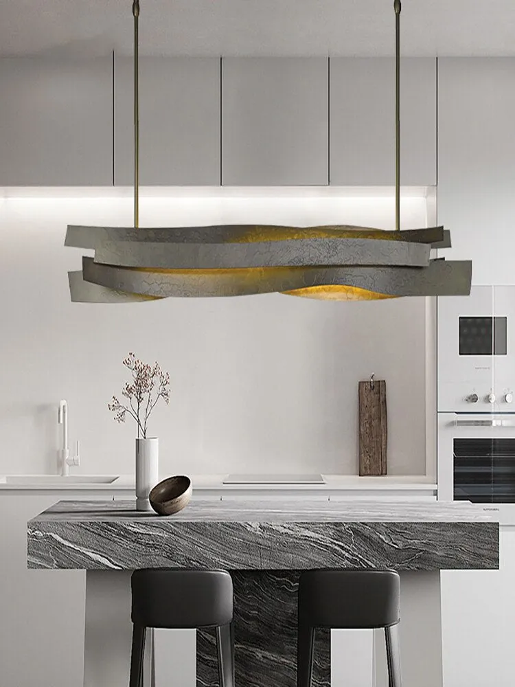Minimal restaurant pendant lamp Modern bar desk lamp Office pendant lamp Designer Creative geometric restaurant lamp