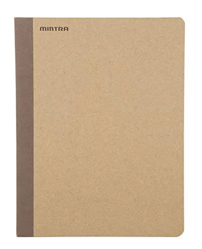 Mintra 100% Recycled Notebooks (Comp Book (7.5in x 9.75in), Plain Cover 3pk)
