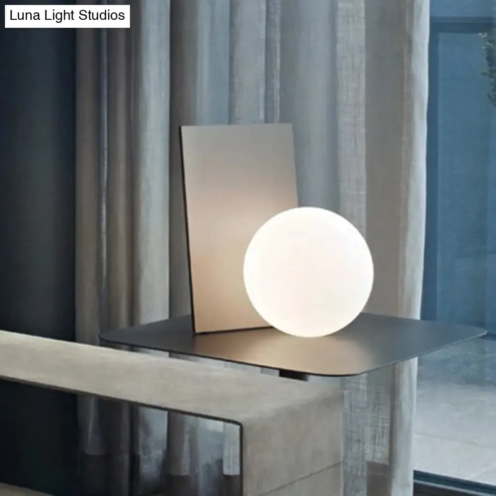 Modern Gold Metal Desk Lamp with Milky Glass Shade - Rectangle Shape, Ideal for Reading and Book Light