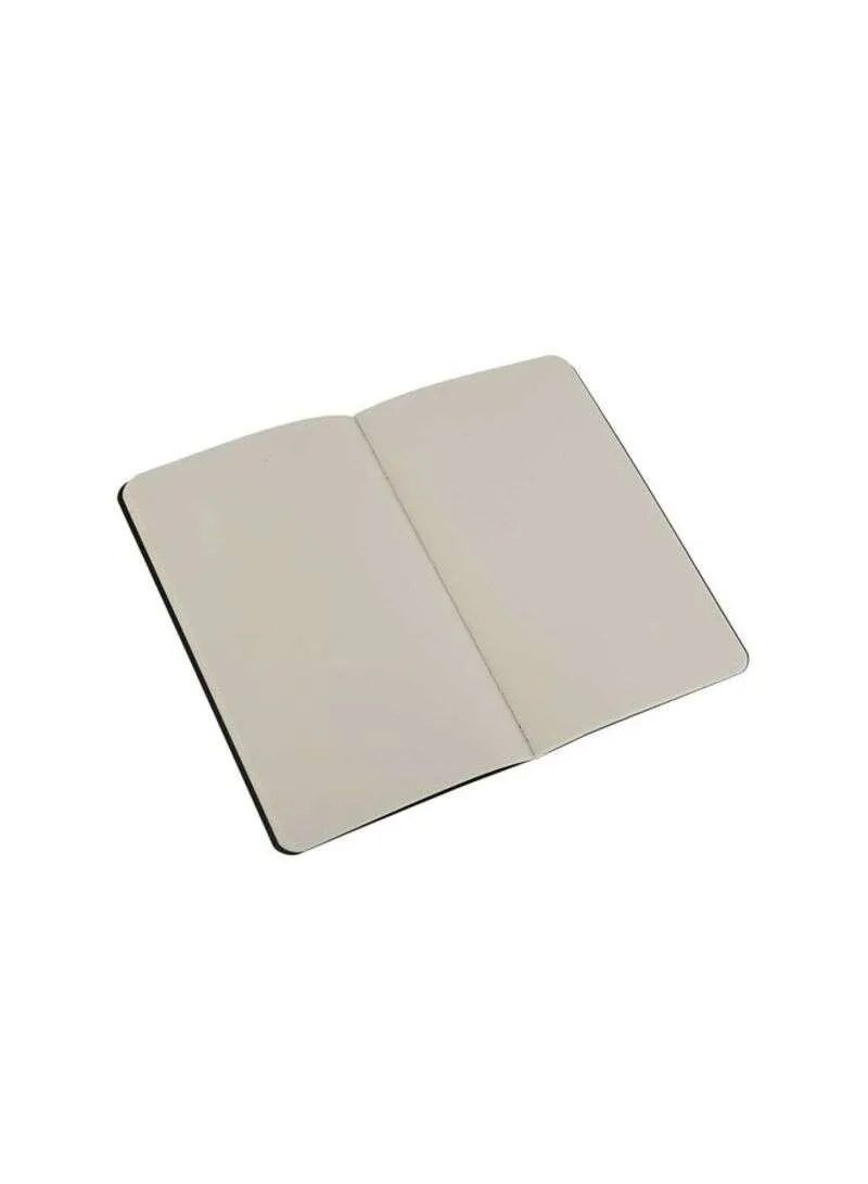 Moleskine Cashier Plain Pocket Notebook Set of 3 Pcs Black