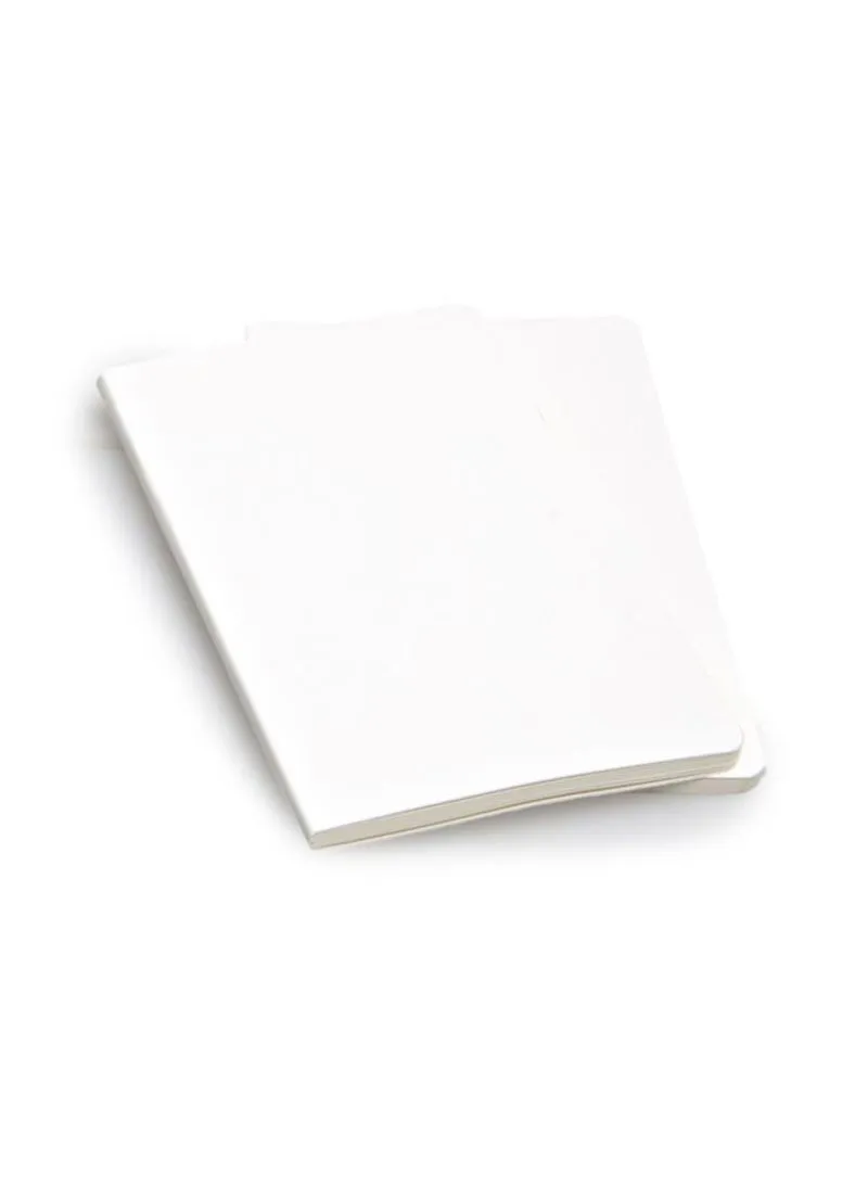 Moleskine Volant Plain Pocket Notebook Set of 2 White