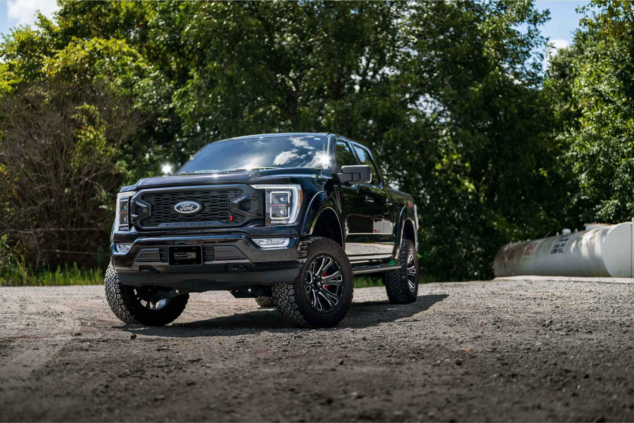 Morimoto 4Banger Ditch Light Kit: 21  F150 (HXB White Spot Beam)