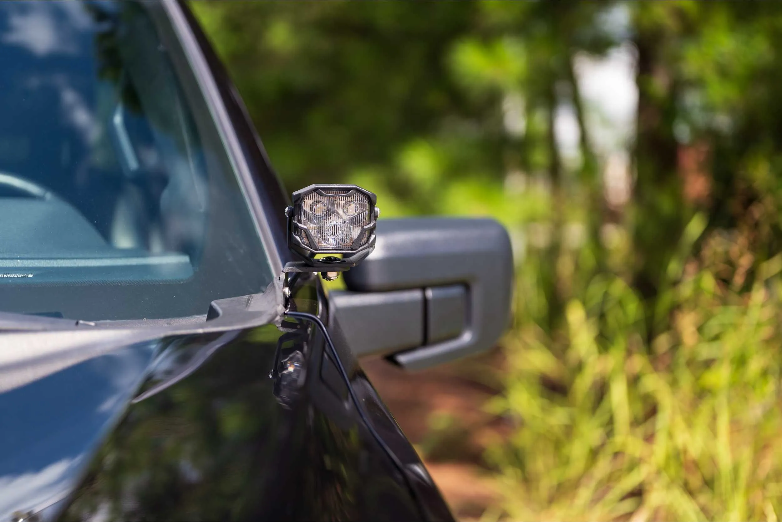 Morimoto 4Banger Ditch Light Kit: 21  F150 (HXB Yellow Combo Beam)